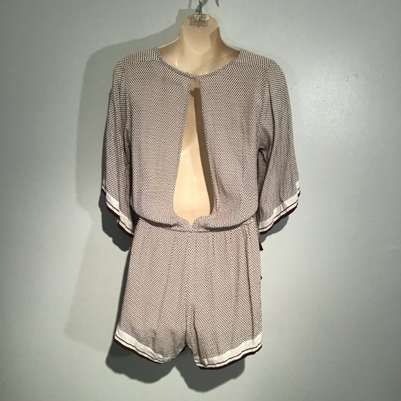 Faithfull The Brand Fox Playsuit Romper Size S - Picture 6 of 15